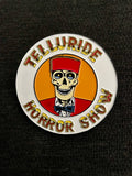Telluride Horror Show Skeleton Enamel Pin (2")
