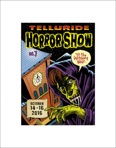 Telluride Horror Show Print: 2016 Festival Artwork