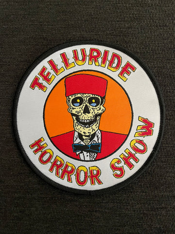 Telluride Horror Show Skeleton Woven Patch (4")