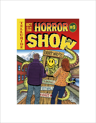 Telluride Horror Show Print: 2018 Festival Artwork