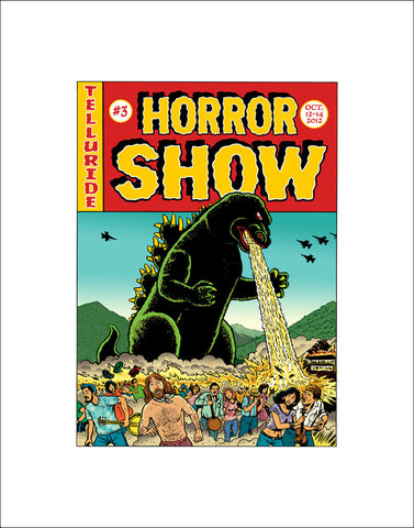 Telluride Horror Show Print: 2012 Festival Artwork