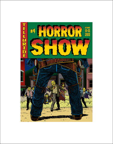 Telluride Horror Show Print: 2013 Festival Artwork