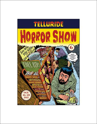 Telluride Horror Show Print: 2015 Festival Artwork