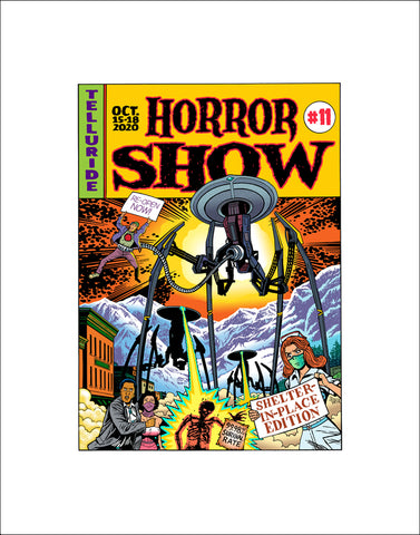 Telluride Horror Show Print: 2020 Festival Artwork