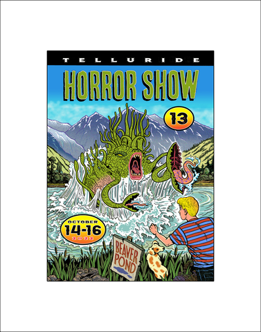 Telluride Horror Show Print: 2022 Festival Artwork